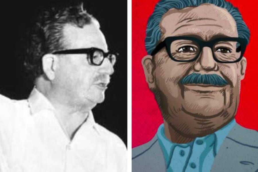 El troleo sin filtro a caricatura de Salvador Allende: "Está para el museo de cera"