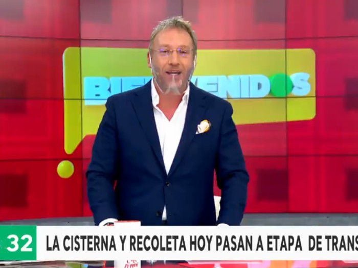 "Muy contento de volver": el sorpresivo regreso de Martín Cárcamo al "Bienvenidos"