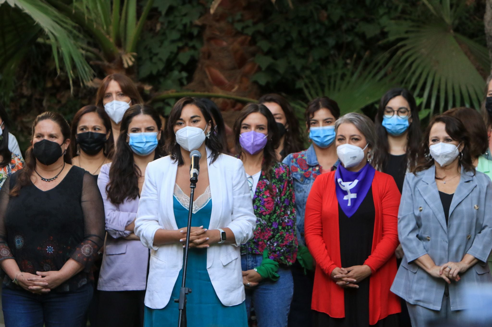 Ministras del futuro gobierno realizan anuncios en el marco del Día Internacional de la Mujer