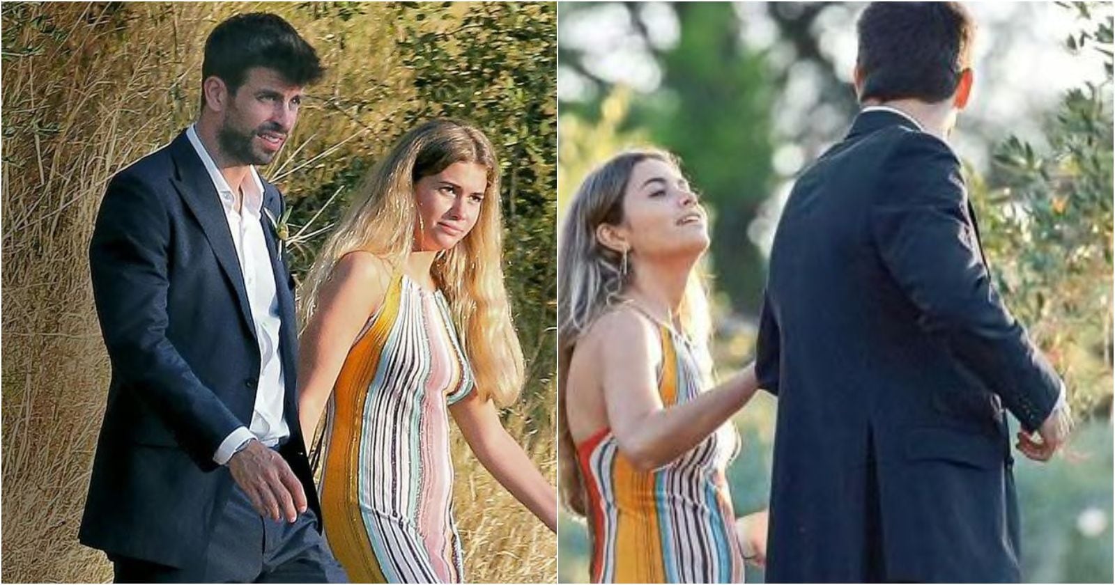 Gerard Piqué y Clara Chía por revista Hola