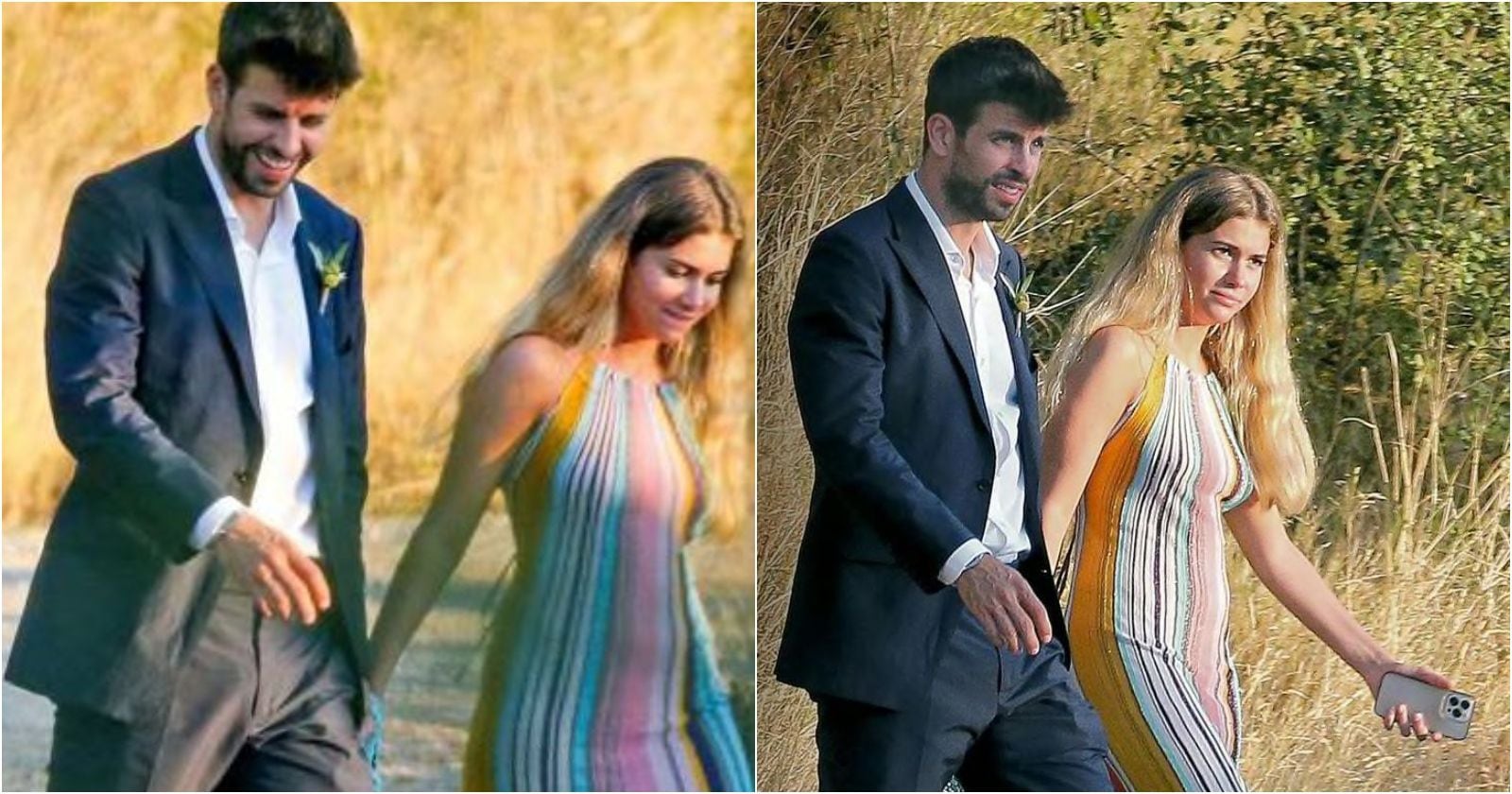 Gerard Piqué y Clara Chía