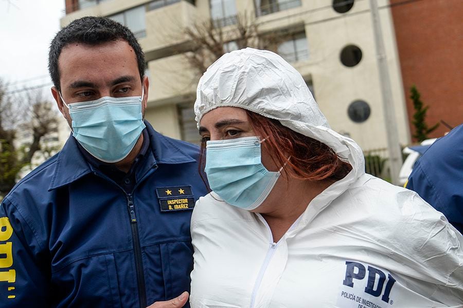 VIÑA DEL MAR: Detencion de madre de Ambar Cornejo