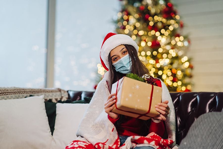 Hasta los renos de Santa se pondrán la mascarilla en Navidad