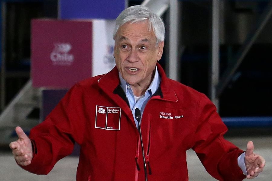 Sebastián Piñera: "La tierra también nos quiso aplaudir"