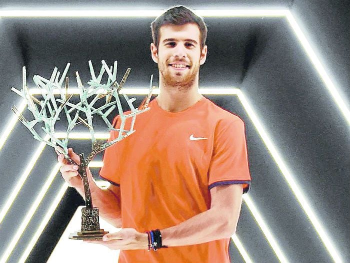 Khachanov es el  nuevo zar del tenis