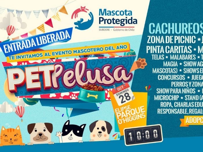 El evento mascotero más grande del año será con entrada liberada y chipeos gratuitos