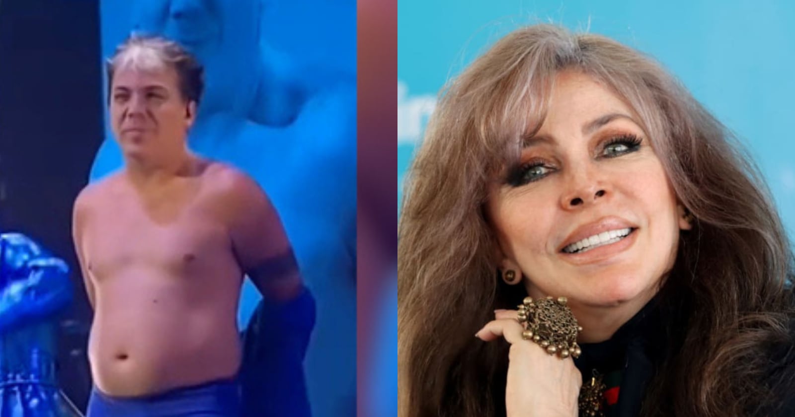 Cristian Castro y Verónica Castro