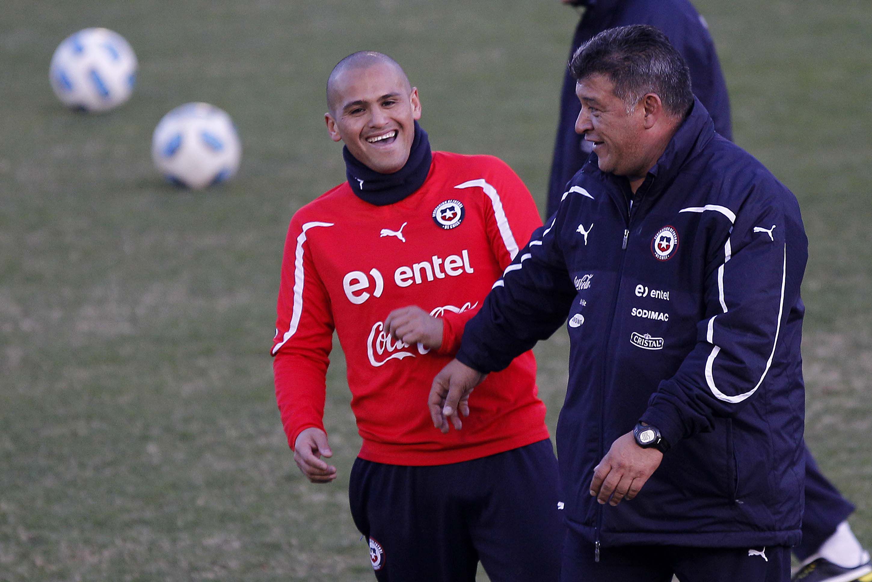 Entrenamiento Selección Chilena