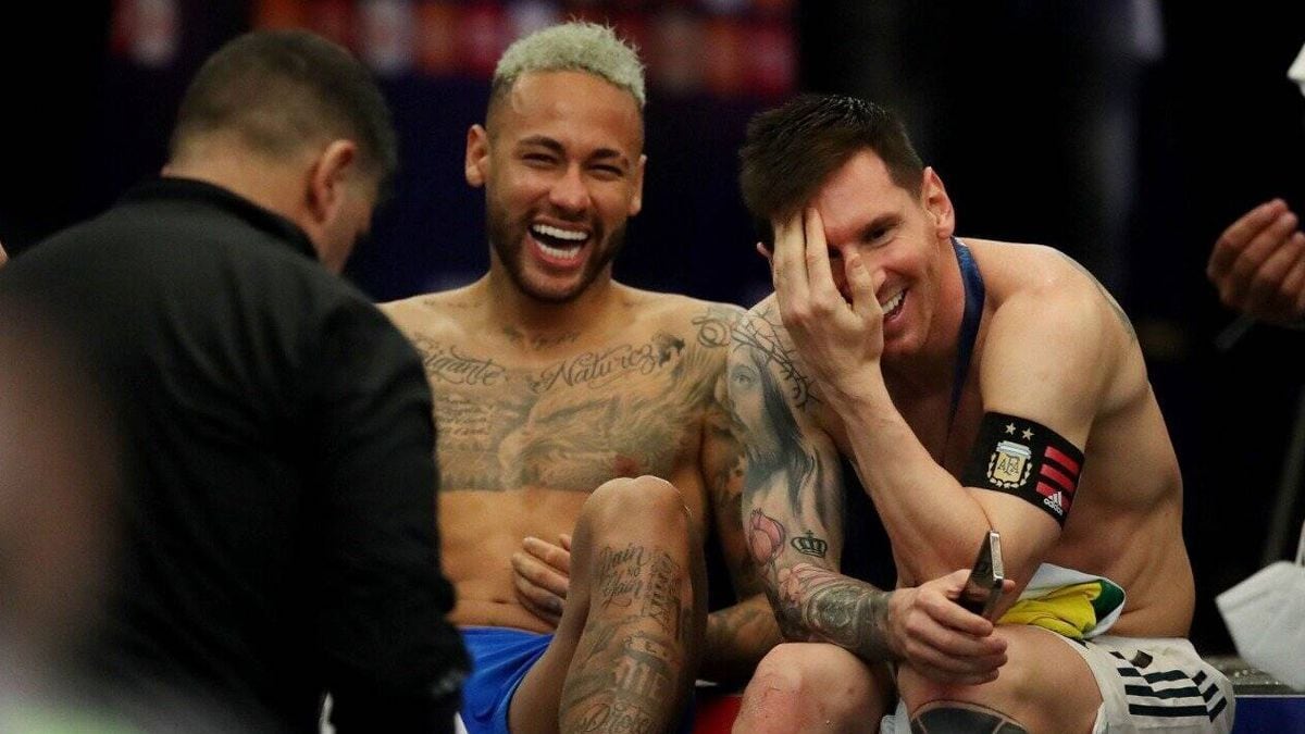 Neymar le dio la bienvenida: Lionel Messi es del PSG