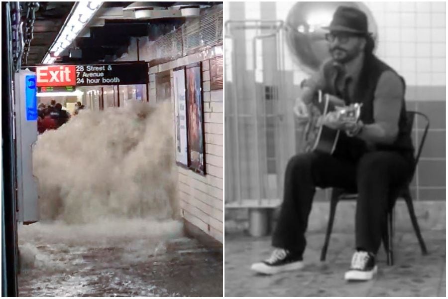 Ociosos culpan a Arjona de la inundación del metro de Nueva York: actuó hace solo días