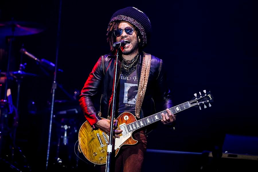 [Video] Lenny Kravitz se amurró en pleno show de Lollapalooza