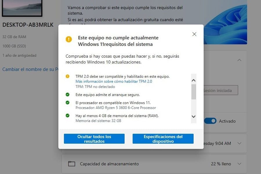 Ya está disponible la aplicación para comprobar si tu PC es compatible con Windows 11