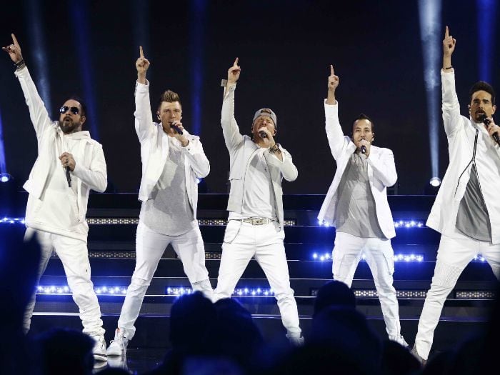 Los Backstreet Boys fueron locura en la Quinta Vergara