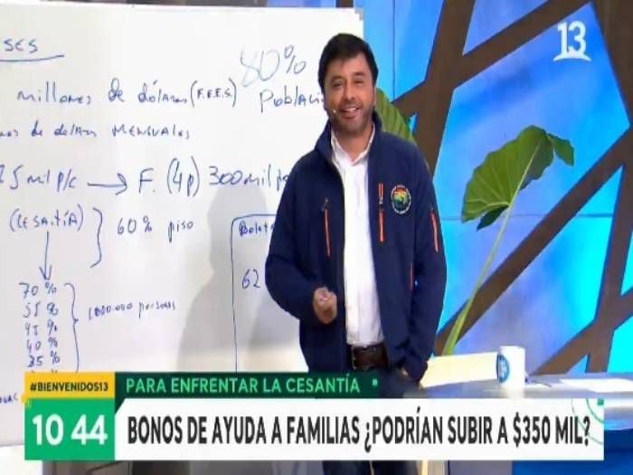 El sorpresivo troleo de Francisco Vidal a Rodolfo Carter en pleno Bienvenidos