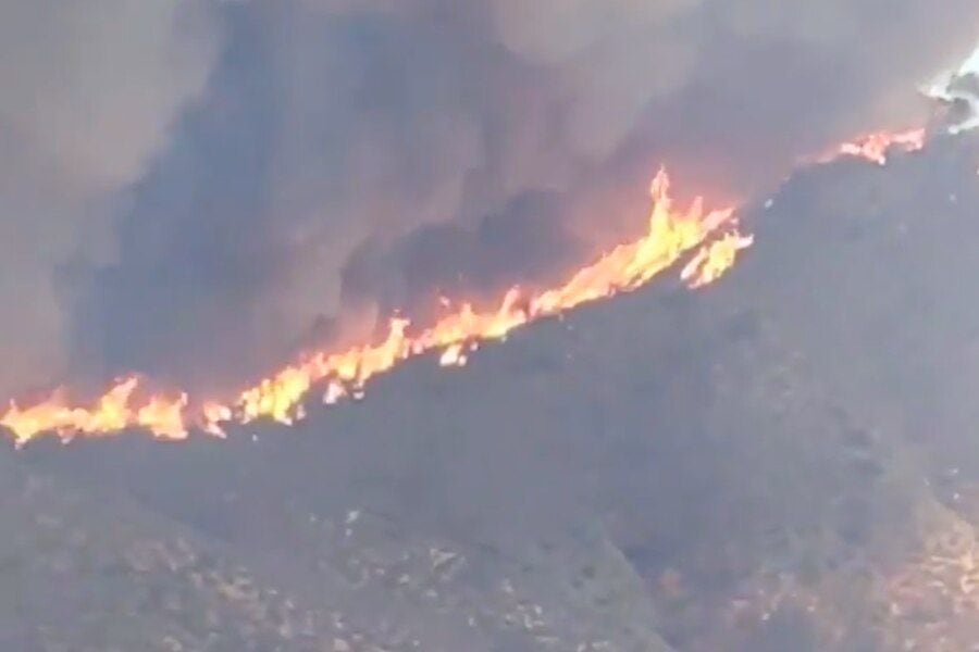 Alerta roja por incendio forestal en Curacaví: tres detenidos por presunta responsabilidad en el siniestro