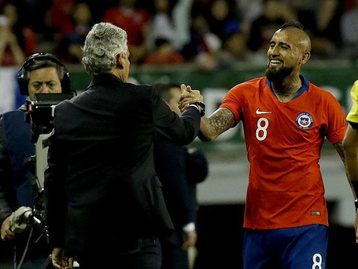 Arturo Vidal quedó como el pichichi de la era Rueda