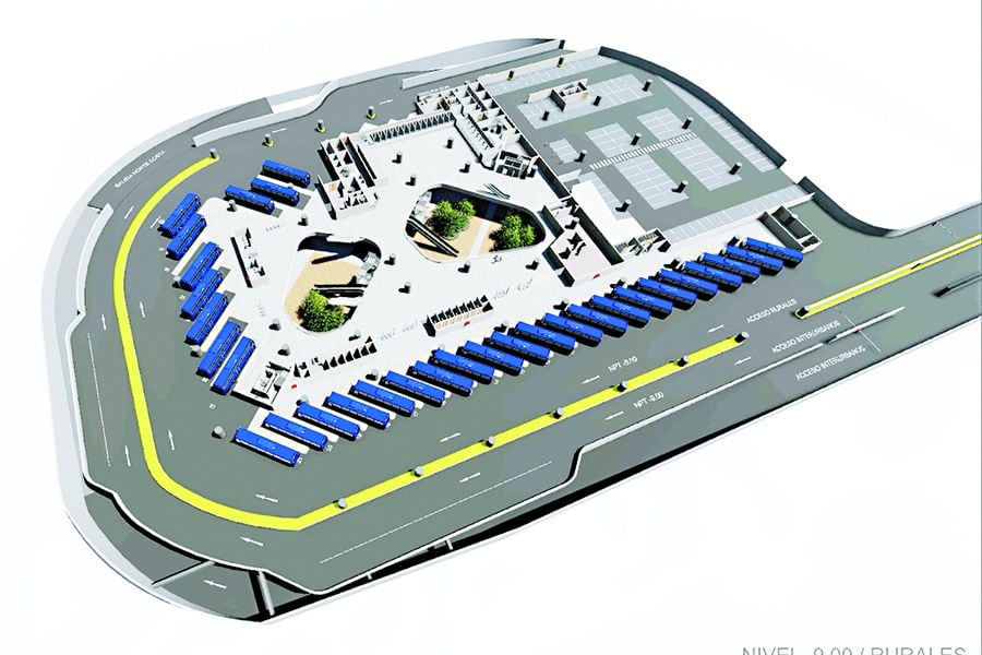 Así será el nuevo Parque Intermodal Metropolitano que lo lleva hasta la playa