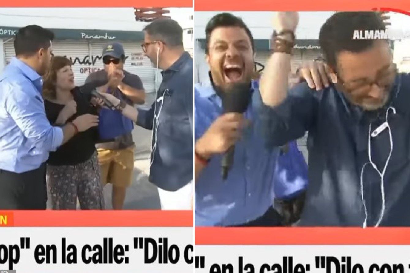 Chascarro en Buenos Días a Todos TVN