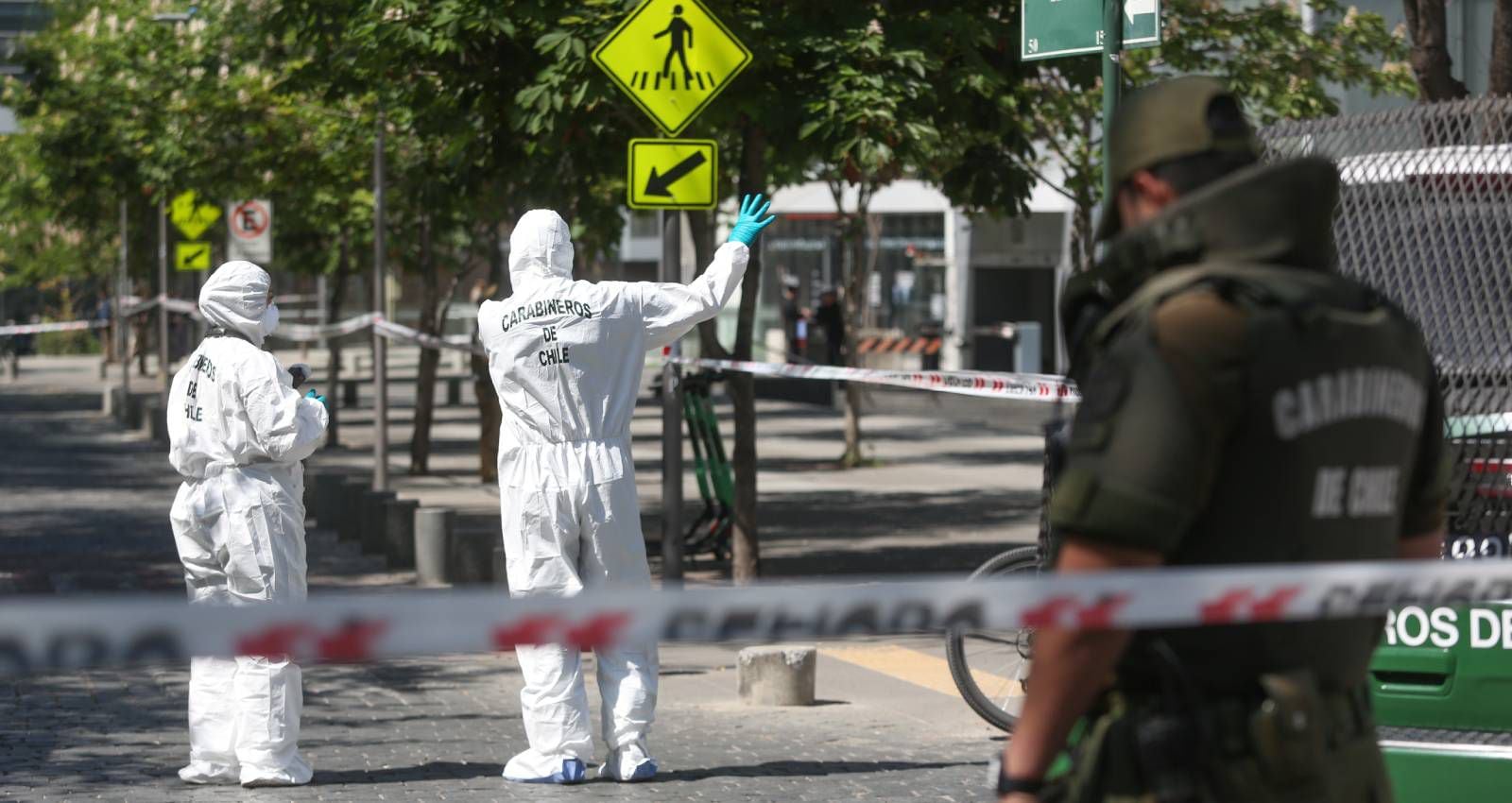 Hallazgo de Aparato Explosivo en Edificio de Las Condes