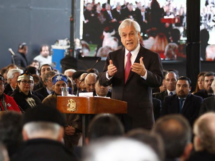 "Verdadero renacimiento": Piñera presenta Acuerdo por la paz en La Araucanía