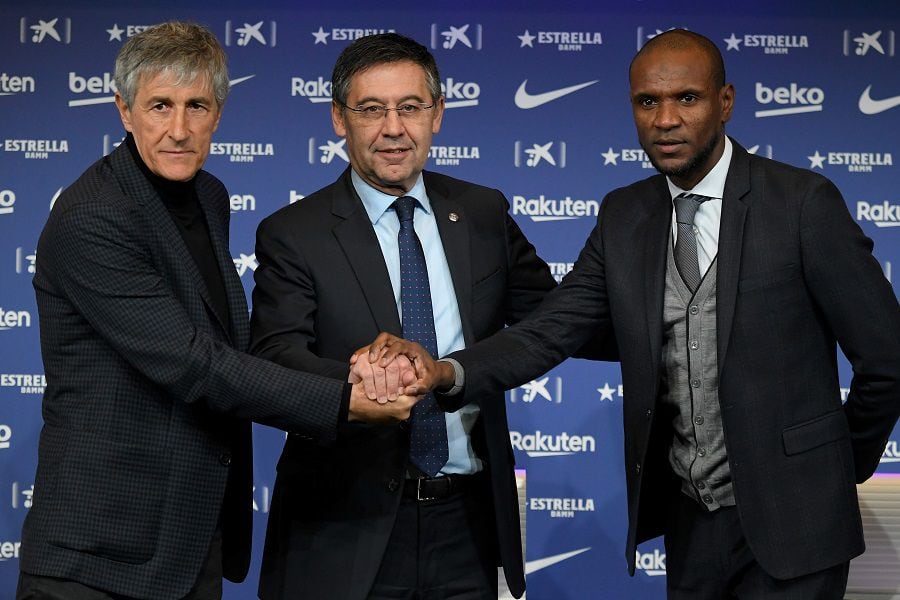 Reestructuración total: Éric Abidal también deja su cargo en el Barcelona