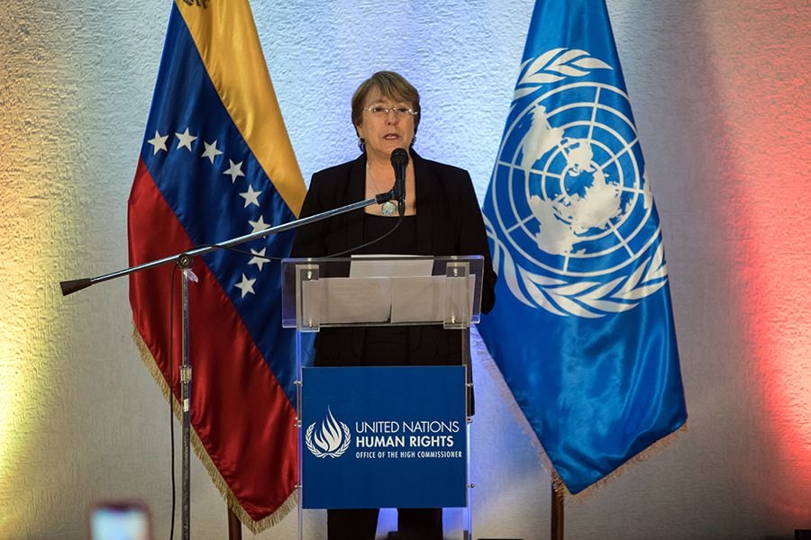 Bachelet denunció violación de DDHH en Venezuela