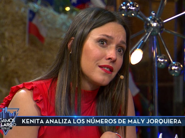 Maly Jorquiera rompe en llanto tras sesión numerológica de Kenita Larraín