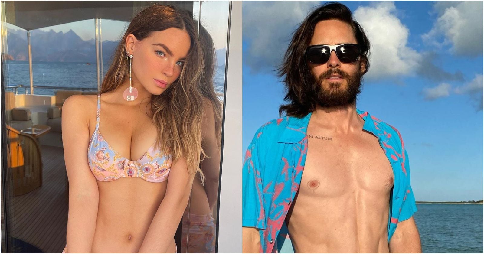 Belinda y Jared Leto