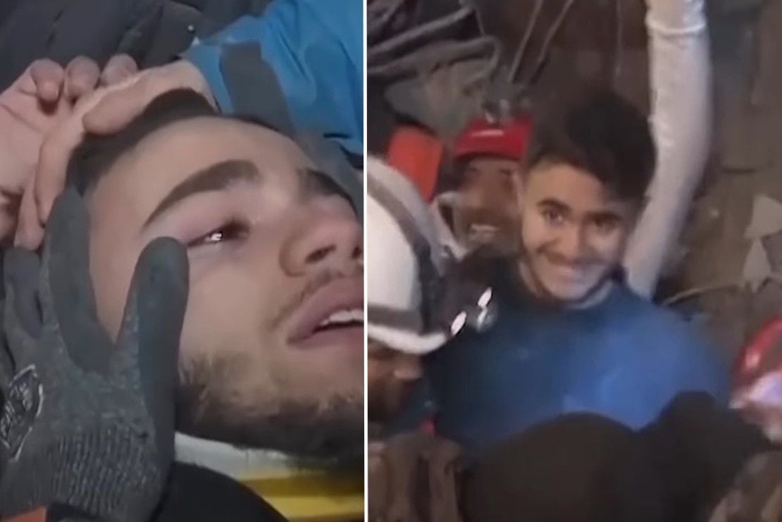 VIDEO: Joven bebió su orina para sobrevivir en Turquía