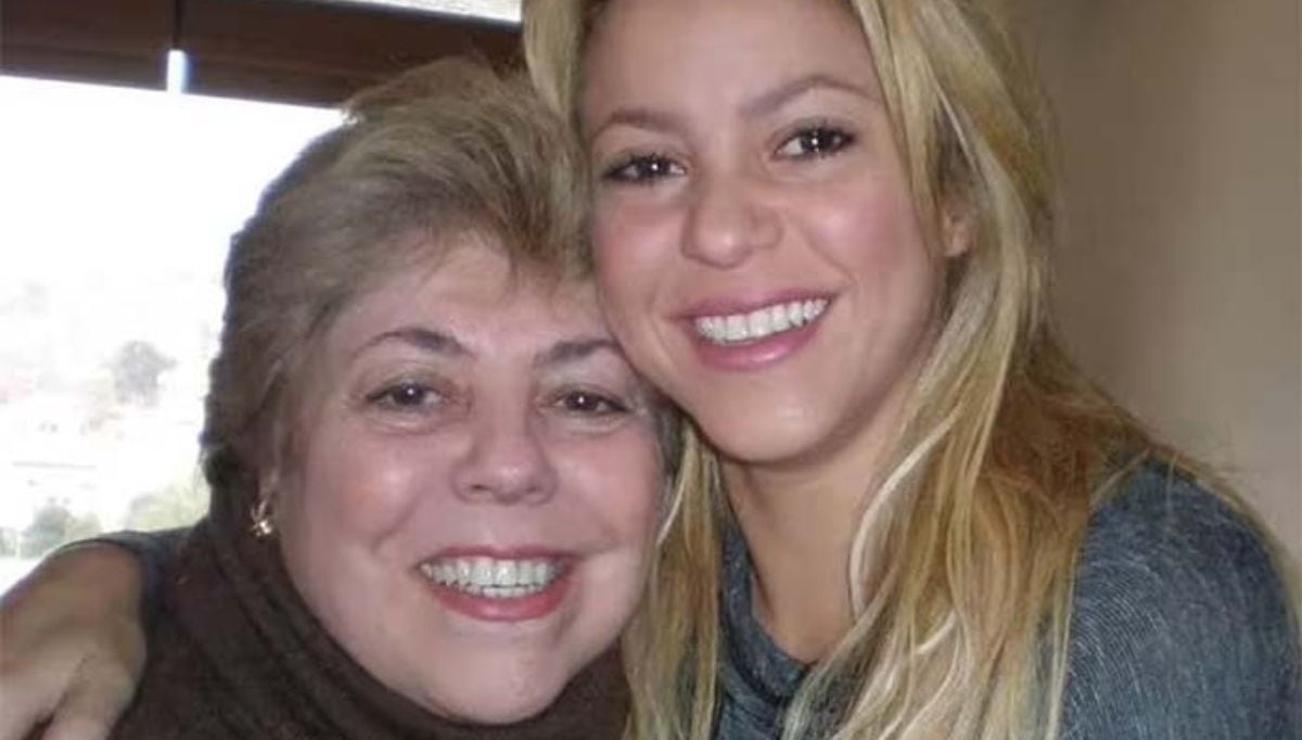 Shakira y su mamá