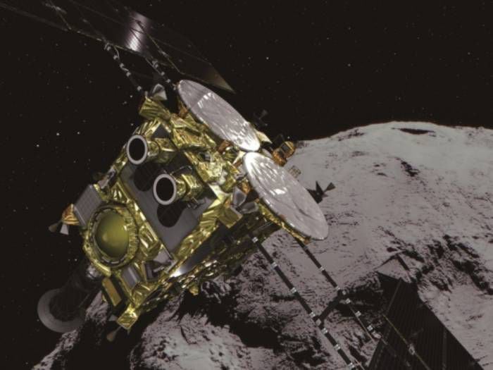 Histórico: satélite japonés logra aterrizar en lejano asteroide y conseguir muestras valiosas