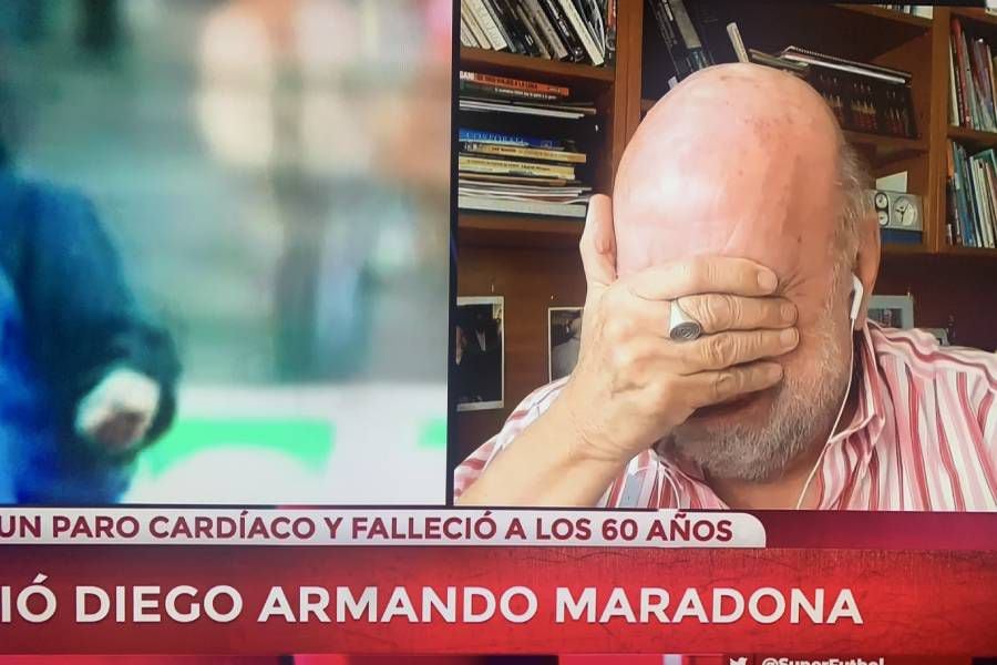 "Se murió el fútbol": Horacio Pagani se quebró al conocer la muerte de Maradona