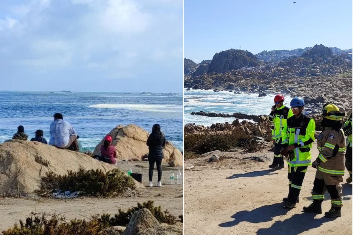 Joven de 14 años desaparece en el mar en Coquimbo