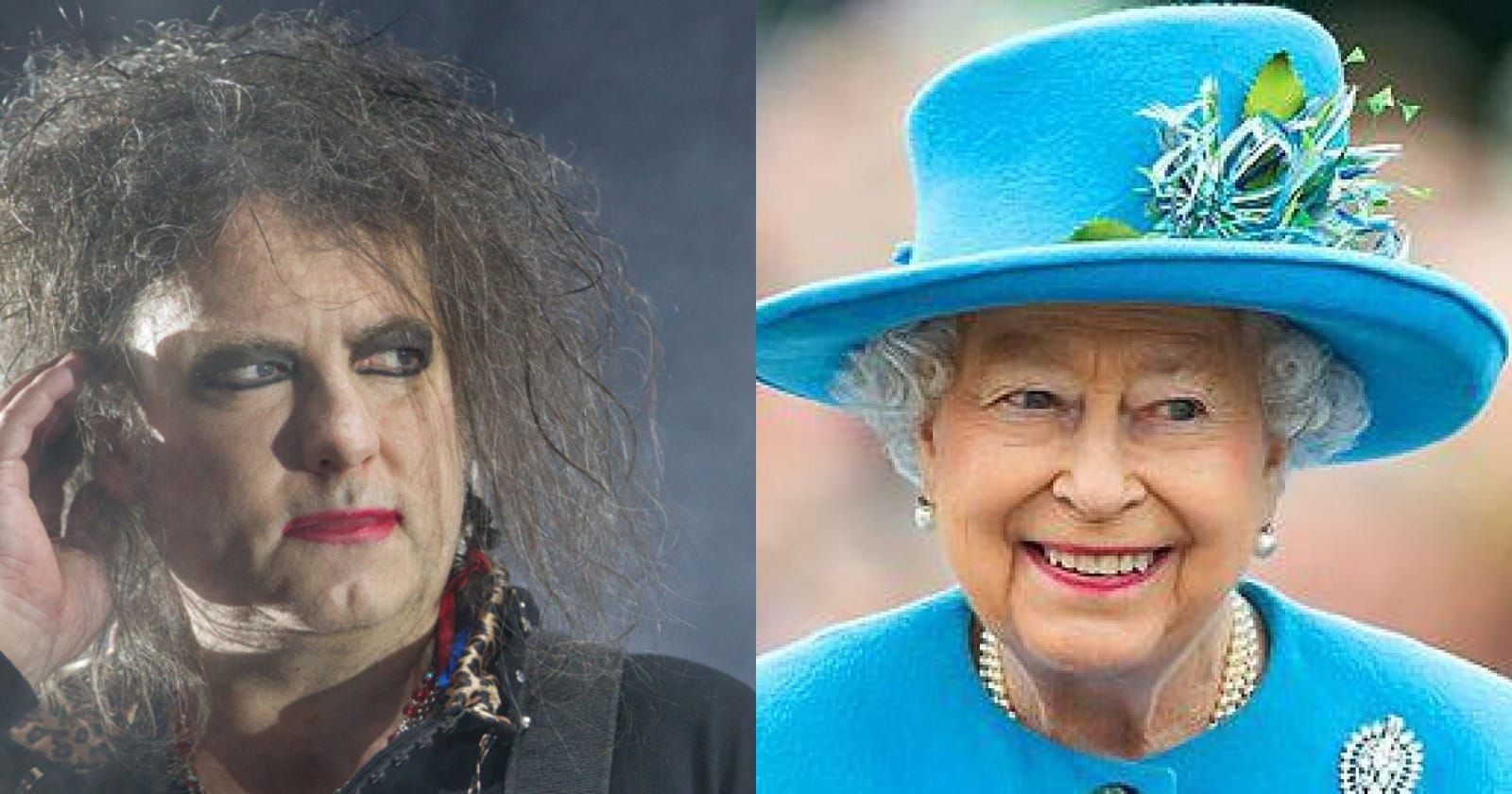 The Cure y Reina Isabel II