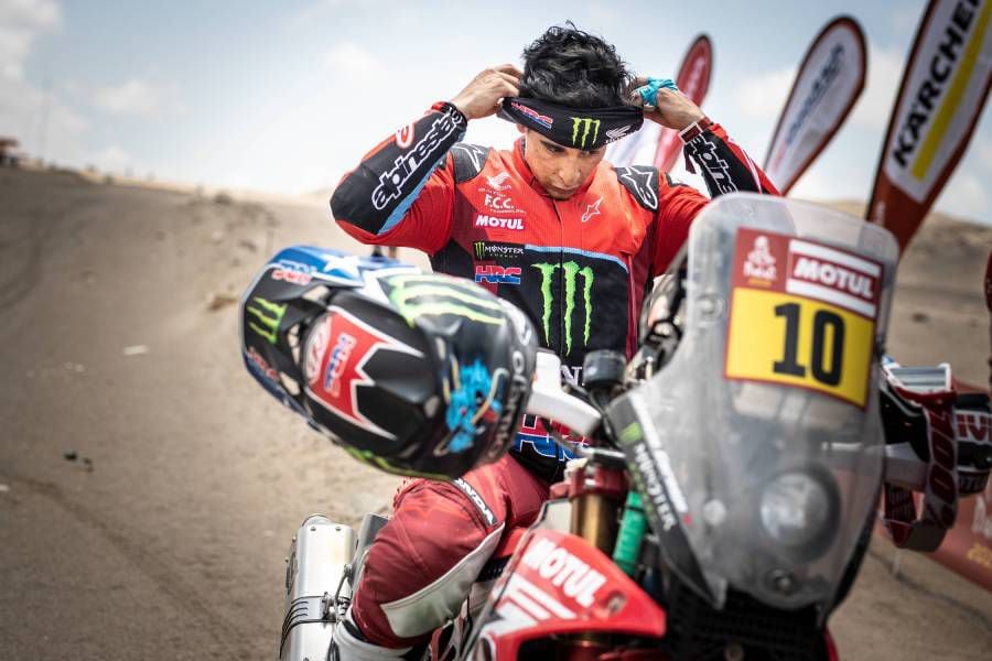 Ignacio Cornejo se mantiene en el tercer lugar de la clasificación general del Dakar