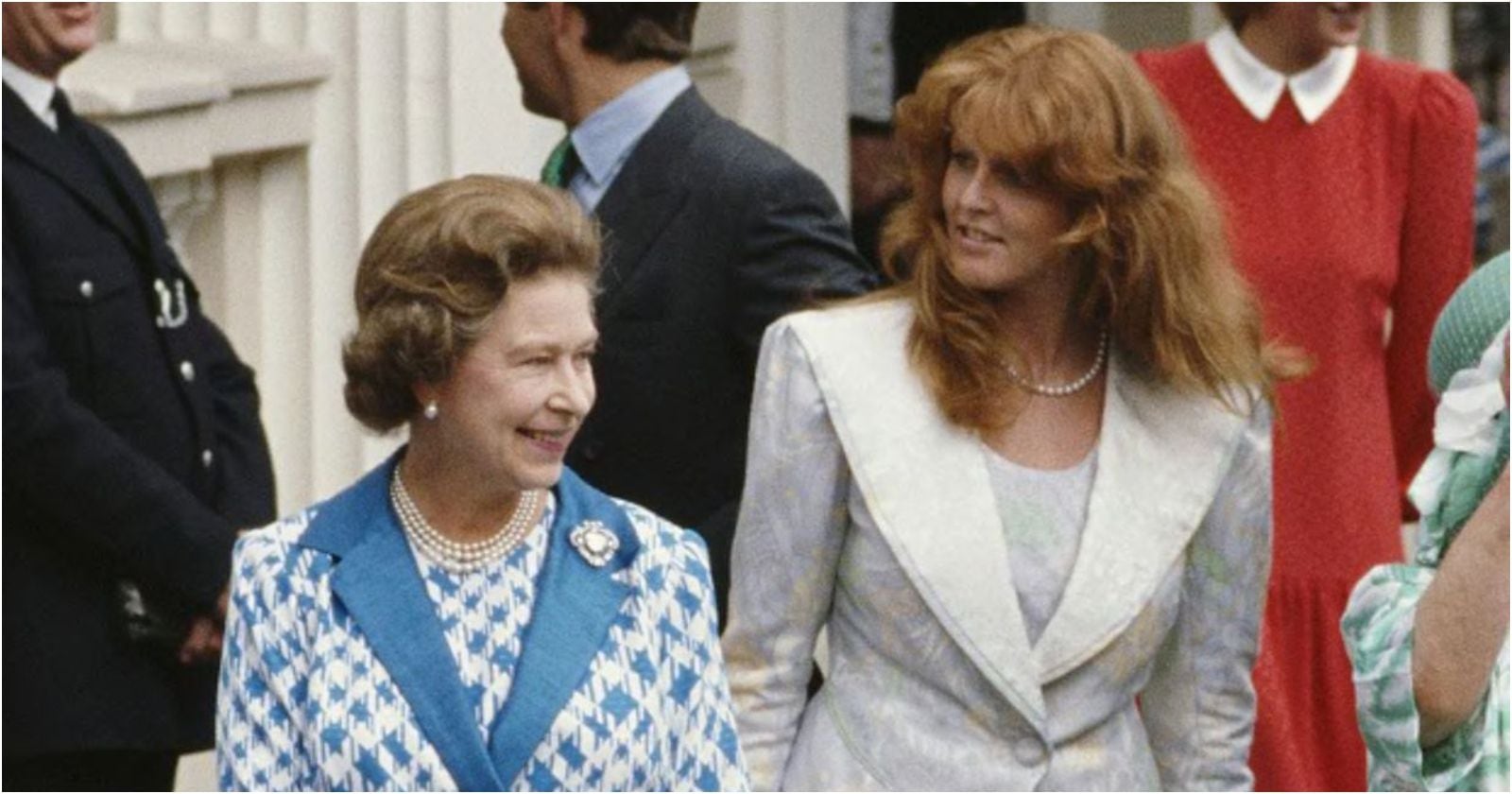 Sarah Ferguson e Isabel II