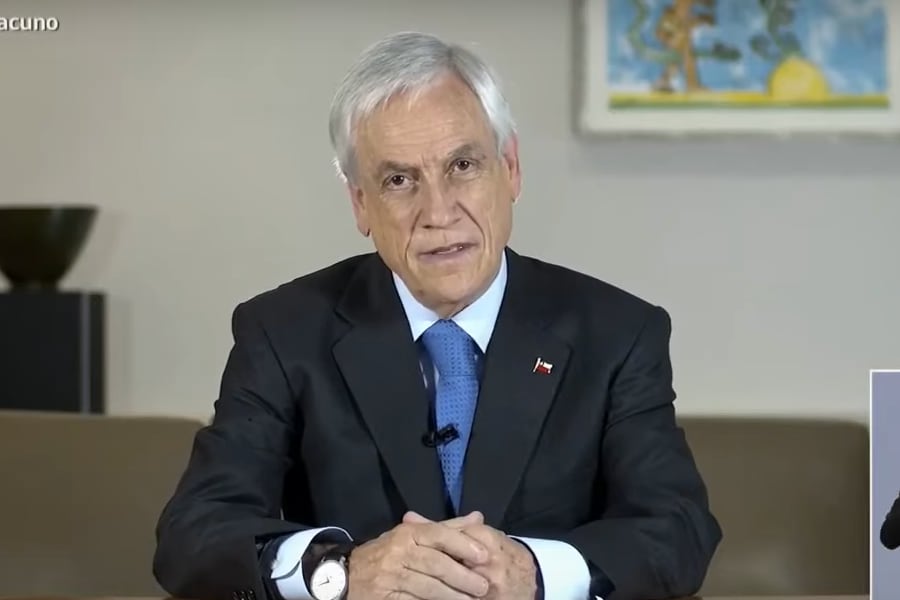 Piñera anuncia plan de vacunación: "son gratis, voluntarias y provistas por el Estado"