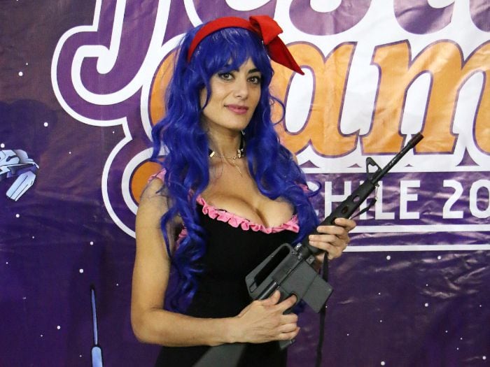 Festigame: Flavia Fucenecco se lució con cosplay inspirado en Dragon Ball