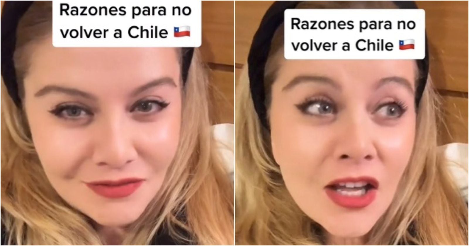 Tiktoker chilena explica por qué no quiere volver al país