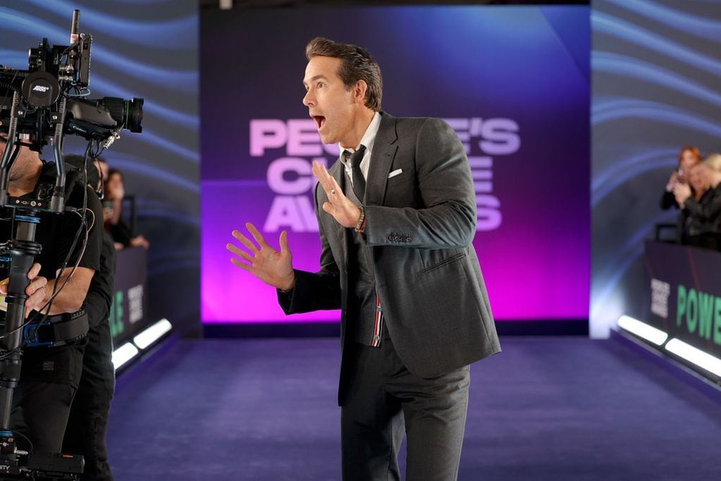 Ryan Reynolds en los People's Choice Awards 2022