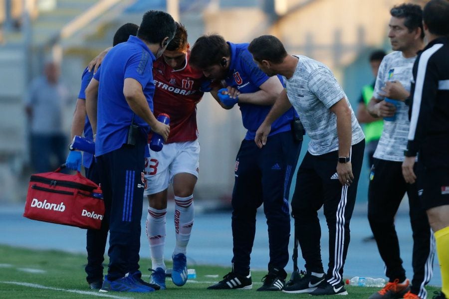 Fernando Cornejo se lesiona en Universidad de Chile