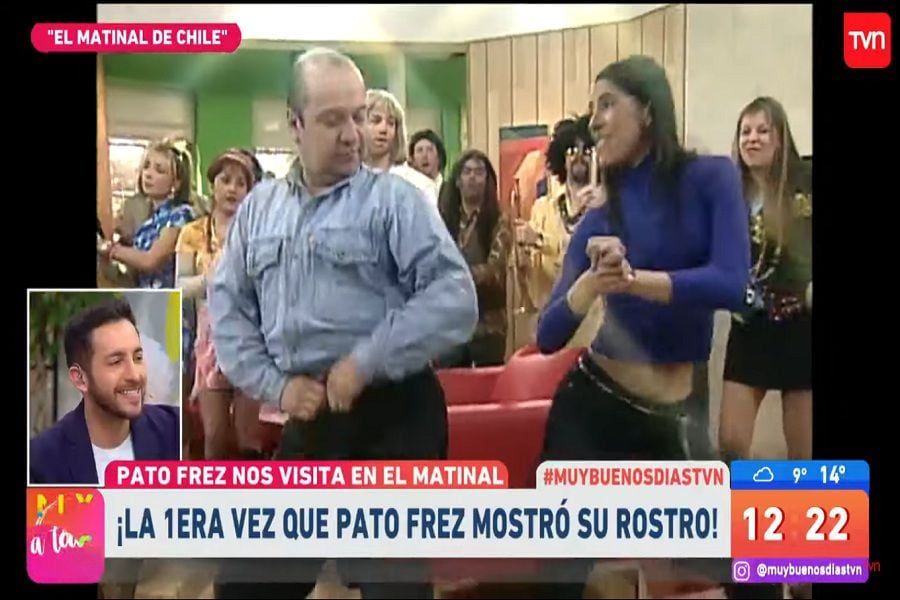 Cuando Pato Frez mostró su rostro por primera vez bailando "La Mayonesa"