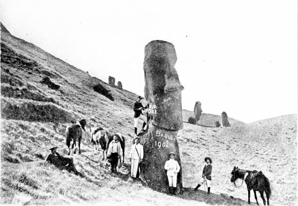 Por qué el general Baquedano no vandalizó un moai en Rapa Nui (y quienes sí lo hicieron)