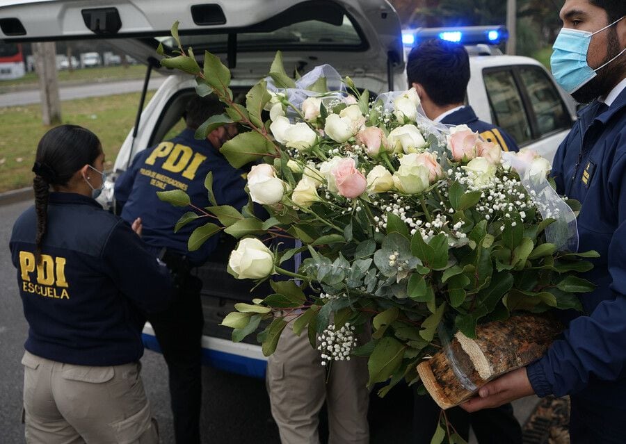 Piñera asistió a funeral de funcionaria de la PDI asesinada en La Pintana