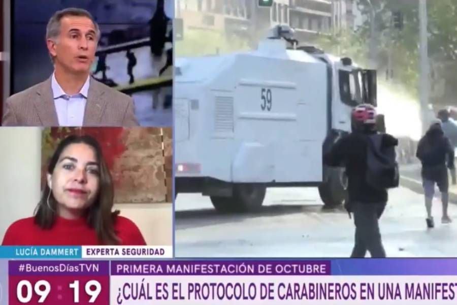 "Eso no es lo que dijeron": el tenso debate en vivo entre general en retiro y experta en seguridad