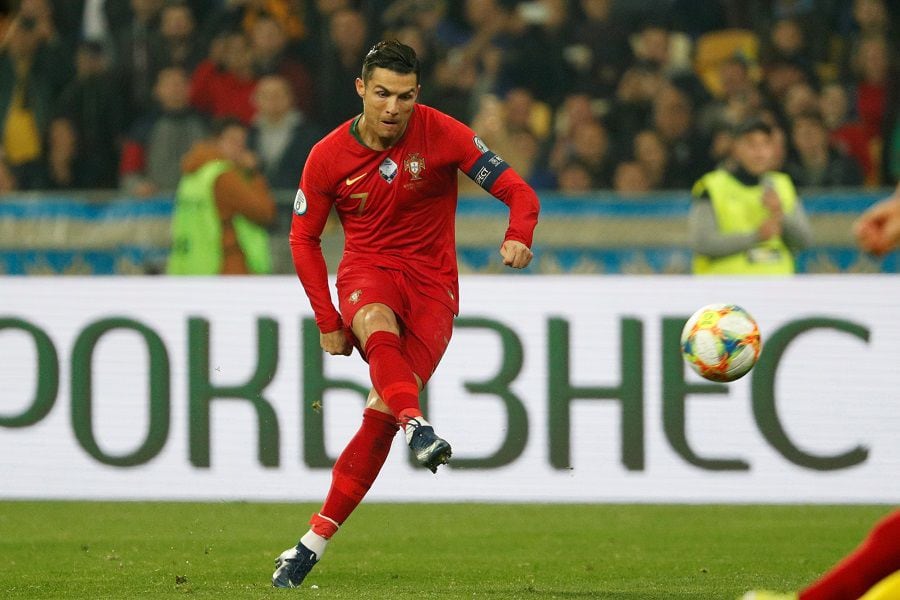 Euro 2020 Qualifier - Group B - Ukraine v Portugal