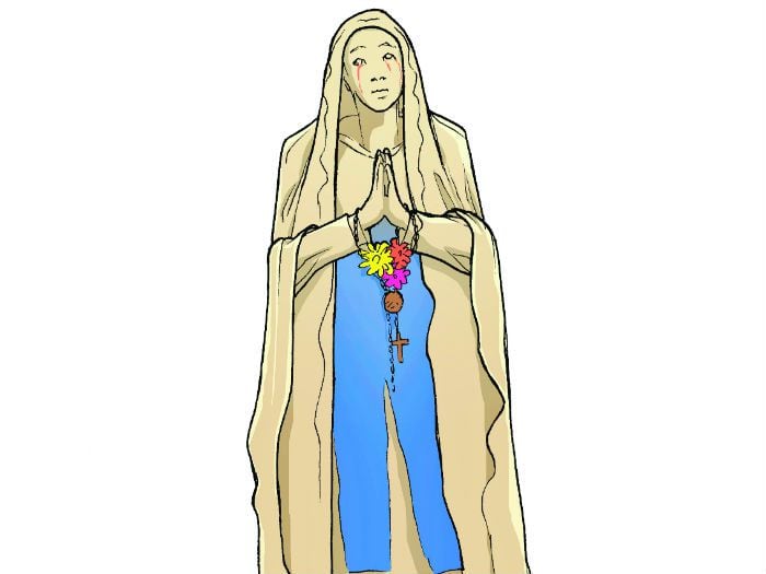 Cuarta Dimensión: El llanto de la virgen