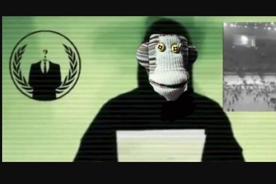 Tulio Triviño se convierte en hacker al parodiar a Anonymous