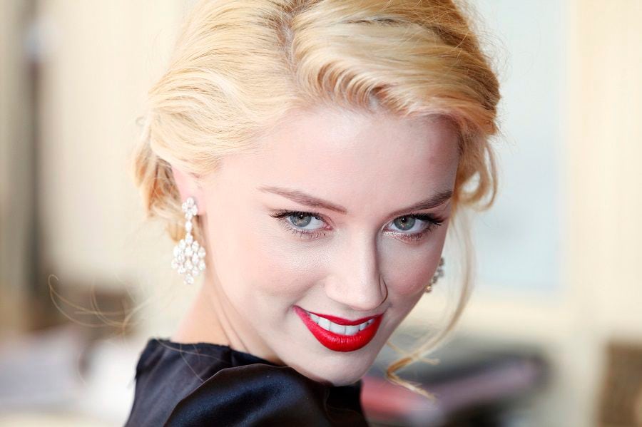 Actress Amber Heard arrives at the "The Joneses" film screening during the Toronto International Film Festival