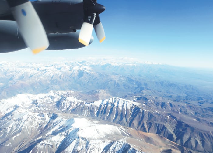 A 100 años del primer cruce en avión por Los Andes